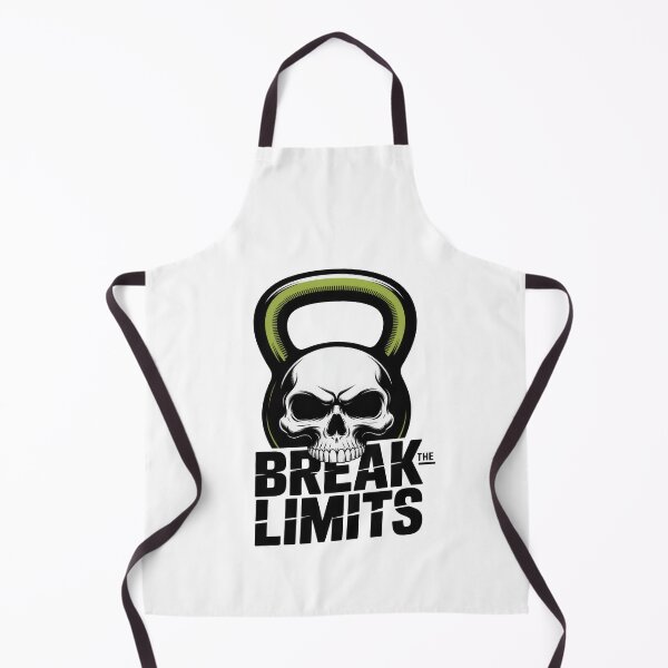 Item preview, Break the Limits – Skull Kettlebell Grunge Gym Art designed and sold by Enea Kelo.