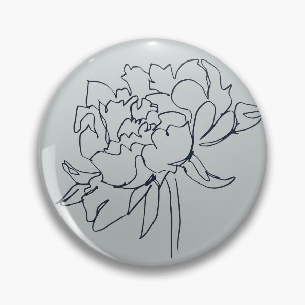 Item preview, Peony - Light Blue 2 - Modern Essence designed and sold by averyhopestudio.