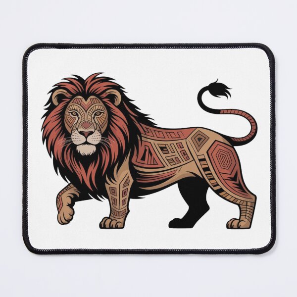 Item preview, Tribal Lion of Ancestral Strength designed and sold by bsbd-action.