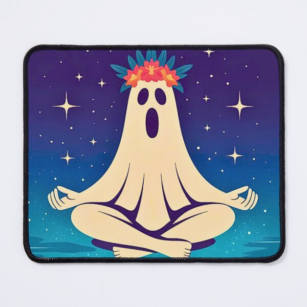 Item preview, Meditating Ghost on Beach designed and sold by VibrArtco.