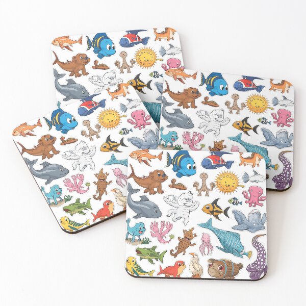 Item preview, Animals from sea  designed and sold by Black Cat Girl .
