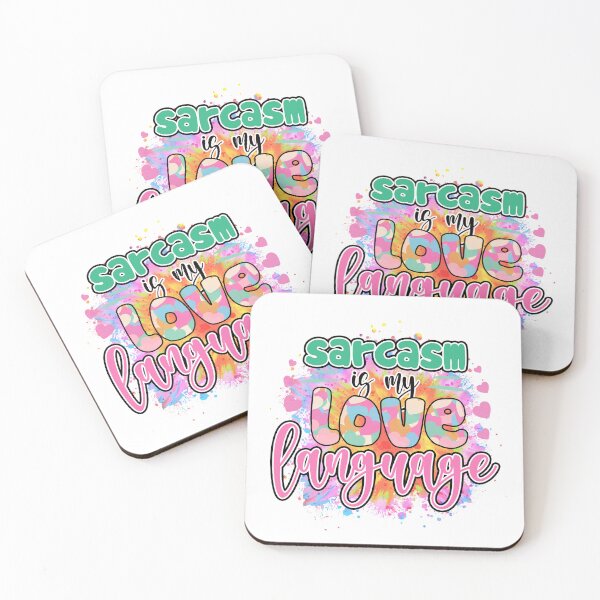 Item preview, Sarcasm is my love language. designed and sold by JonysCreativeDesigns.