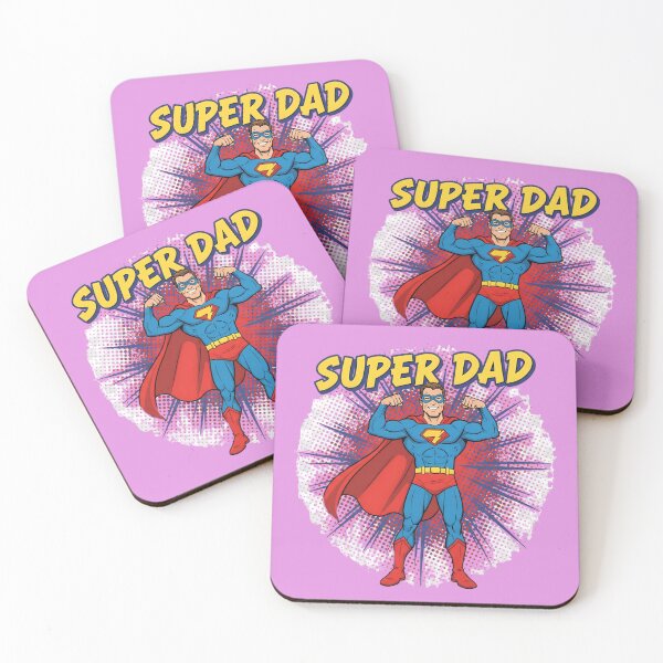 Item preview, Super Dad Comic Hero T-Shirt – Bold Retro Design designed and sold by Nuvra Clothing.
