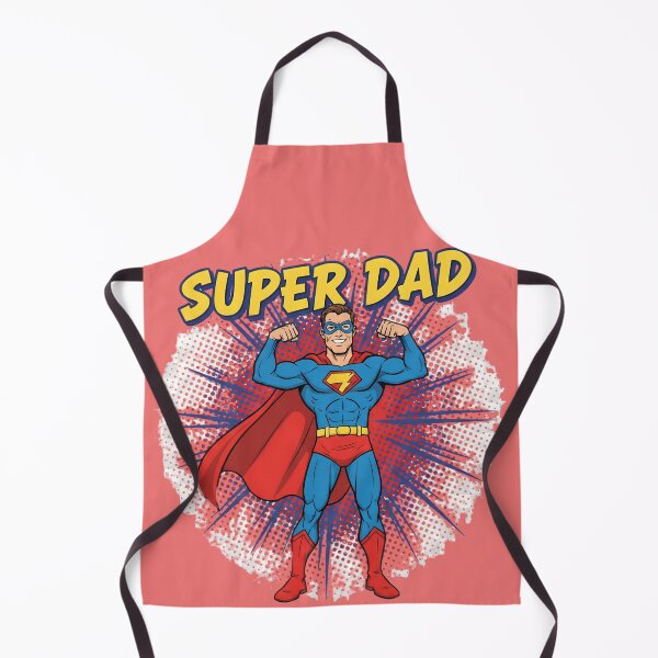 Item preview, Super Dad Comic Hero T-Shirt – Bold Retro Design designed and sold by Nuvra Clothing.