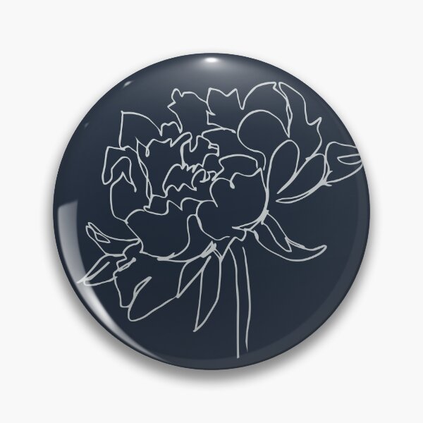 Item preview, Peony - Inverse Blue 2 - Modern Essence designed and sold by averyhopestudio.