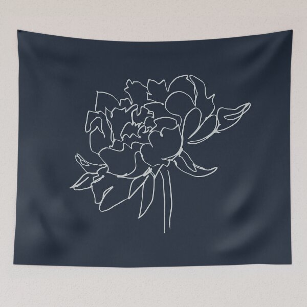 Item preview, Peony - Inverse Blue 2 - Modern Essence designed and sold by averyhopestudio.