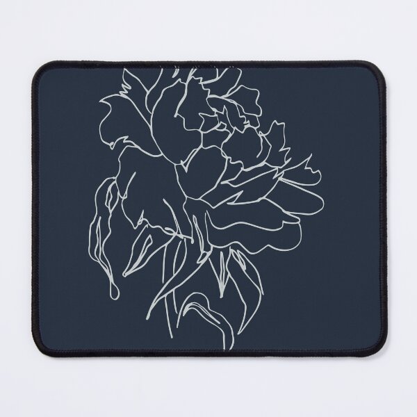Item preview, Peony - Inverse Blue - Modern Essence designed and sold by averyhopestudio.