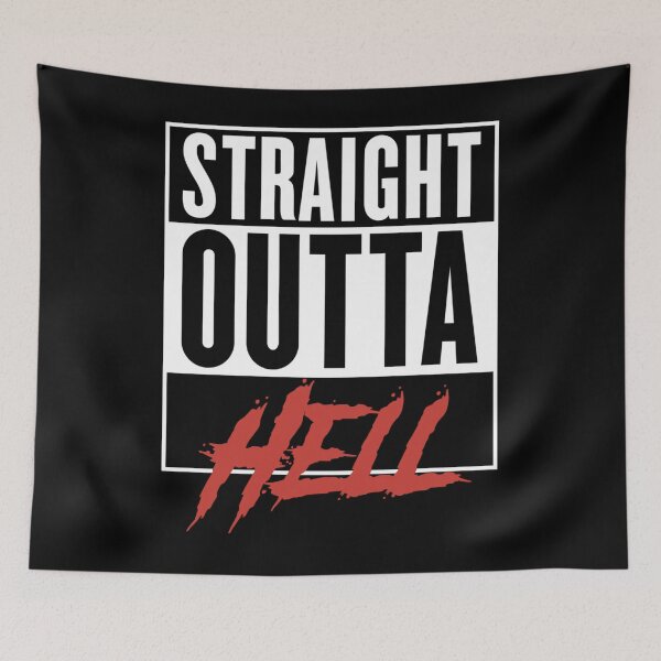 Item preview, Straight Out Of Hell 	 designed and sold by siyehdnhwyj47.