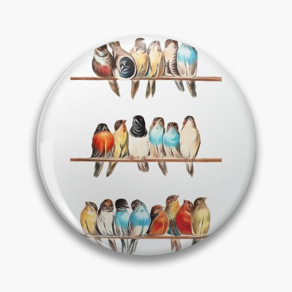 Item preview, Birds Perching designed and sold by DETOURFROMCRAZY.
