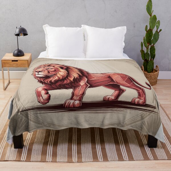 Item preview, Tribal Lion of the Noble Spirit designed and sold by bsbd-action.