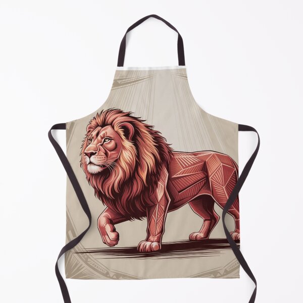 Item preview, Tribal Lion of the Noble Spirit designed and sold by bsbd-action.
