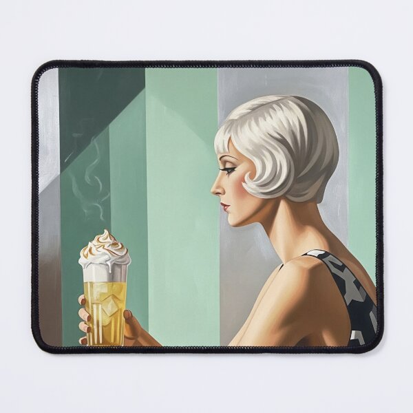 Item preview, The Gin Fizz - Original Art Deco Artwork designed and sold by elektronen.