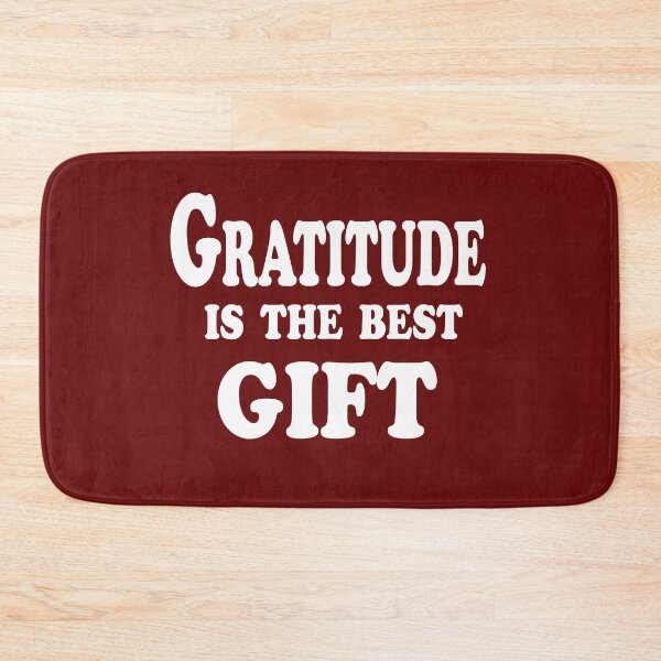 Item preview, Gratitude Is The Best Gift – Inspirational Quote Design designed and sold by ArtNestVerse.