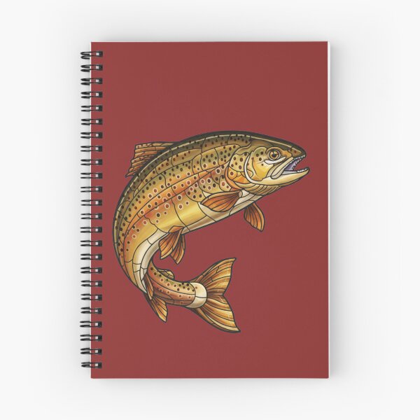 Item preview, Stained Glass Brown Trout designed and sold by Too Kool Designing .