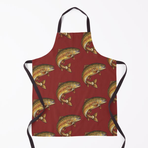 Item preview, Stained Glass Brown Trout designed and sold by Too Kool Designing .
