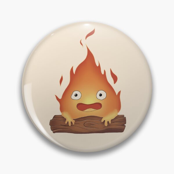 Item preview, Calcifer – Howl’s Howling Castle – Ghibli designed and sold by madebymirabelle.