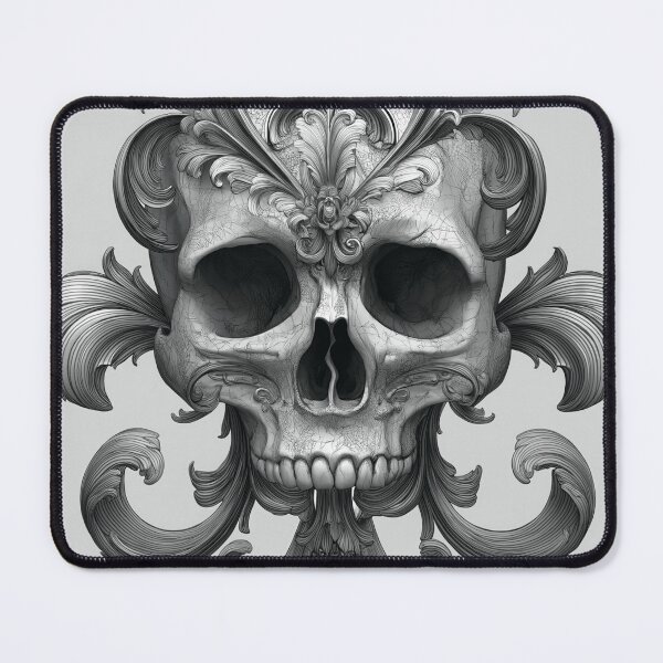 Item preview, Skull Fleur De Lis designed and sold by MatrixTattoo.