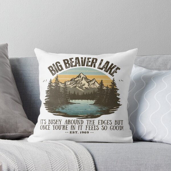 Item preview, Big Beaver Lake "It's bushy around the edges, but once you're in it feels so good!" designed and sold by NicMacTees.