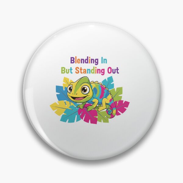 Item preview, Optimistic Chameleon: Blending In But Standing Out designed and sold by LaElee.