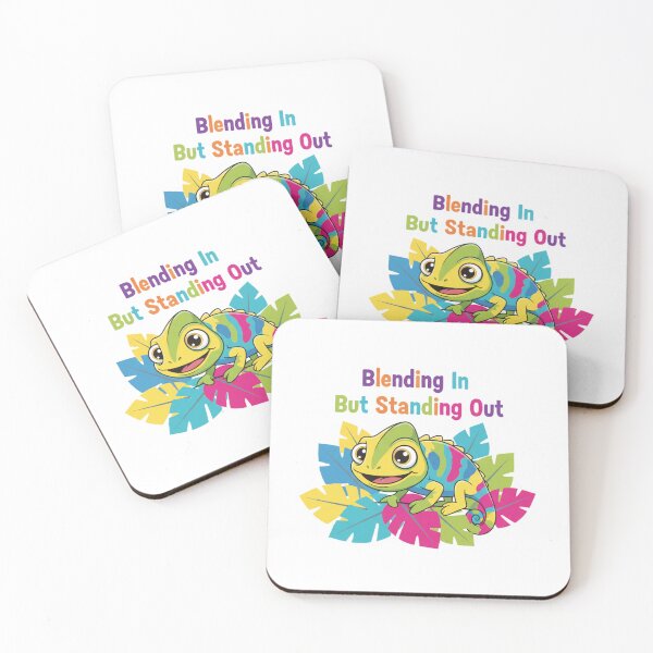 Item preview, Optimistic Chameleon: Blending In But Standing Out designed and sold by LaElee.