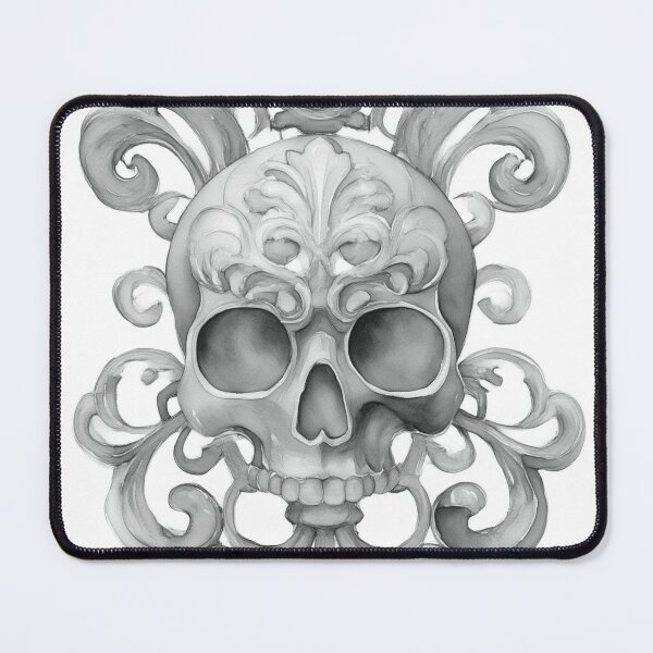 Item preview, Skull Fleur De Lis designed and sold by MatrixTattoo.