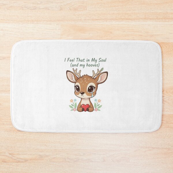Item preview, Empathetic Deer: I Feel That In My Soul And My Hooves designed and sold by LaElee.