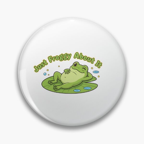 Item preview, Chill Frog: Just Froggy About It designed and sold by LaElee.