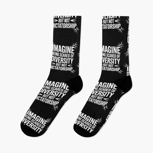 Item preview, Imagine Being Scared Of Diversity But Not Dictatorship designed and sold by Redgiant87x.