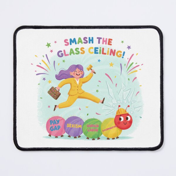 Item preview, Smash the Glass Ceiling – Feminist Empowerment designed and sold by ramith-concept.