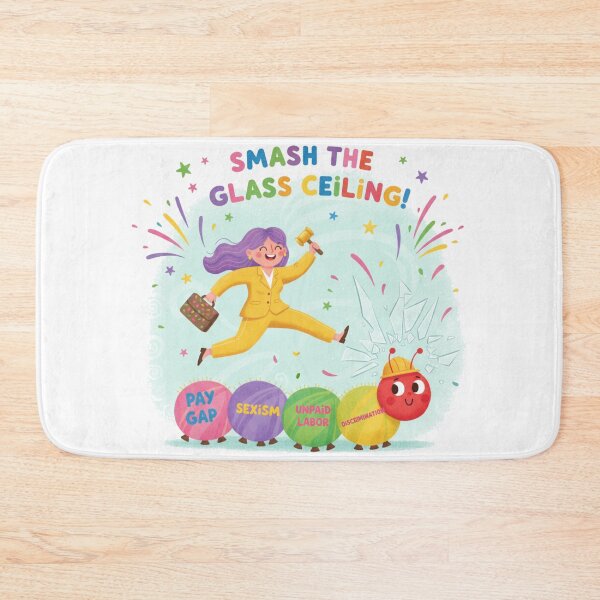 Item preview, Smash the Glass Ceiling – Feminist Empowerment designed and sold by ramith-concept.