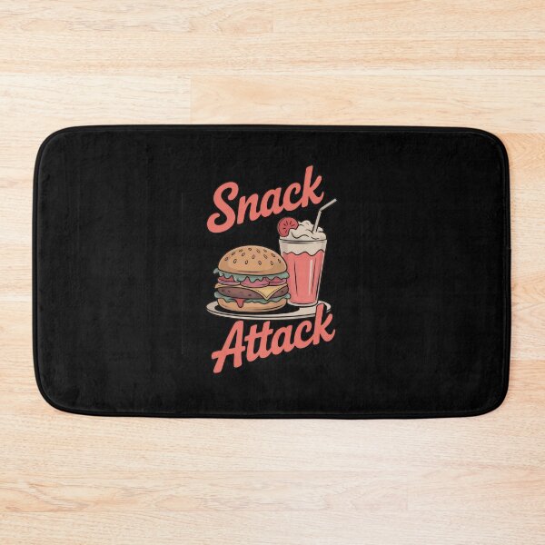 Item preview, Snack Attack – Burger & Milkshake Foodie Cartoon Art designed and sold by Enea Kelo.