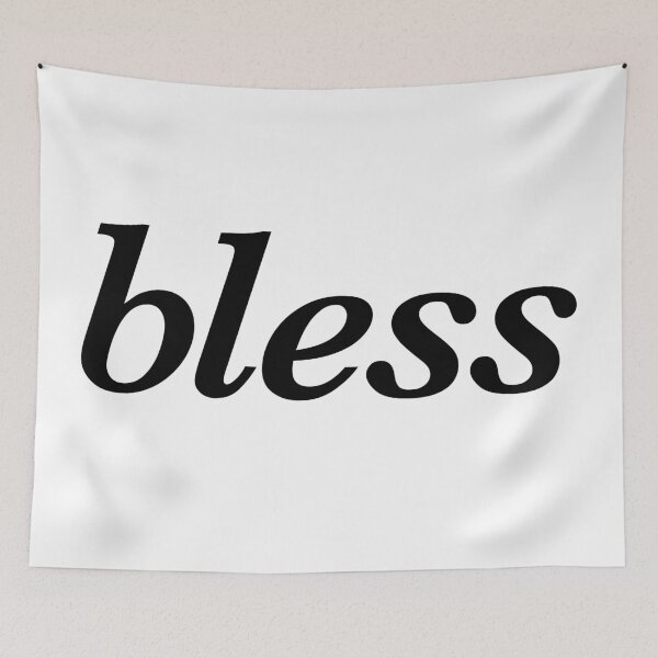 Item preview, bless in Sarif Typography designed and sold by Memes N Lore .