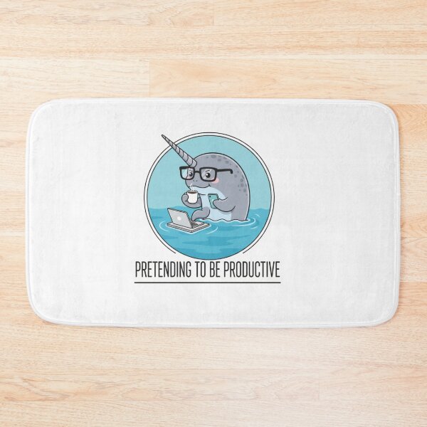 Item preview, Productive Narwhal: Pretending To Be Productive designed and sold by LaElee.