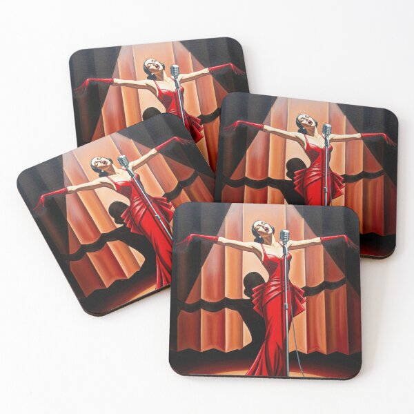 Item preview, The Scarlet Stage - Original Art Deco Artwork designed and sold by elektronen.