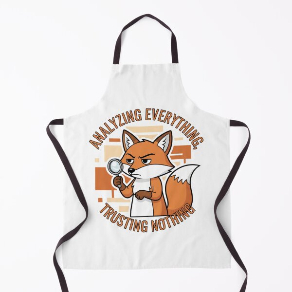 Item preview, Overthinking Fox: Analyzing Everything Trusting Nothing  designed and sold by LaElee.