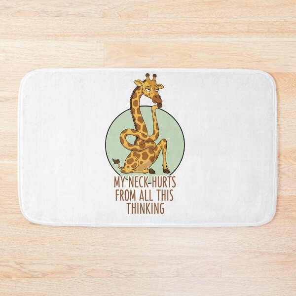 Item preview, Existential Giraffe: Neck Hurts From Thinking designed and sold by LaElee.