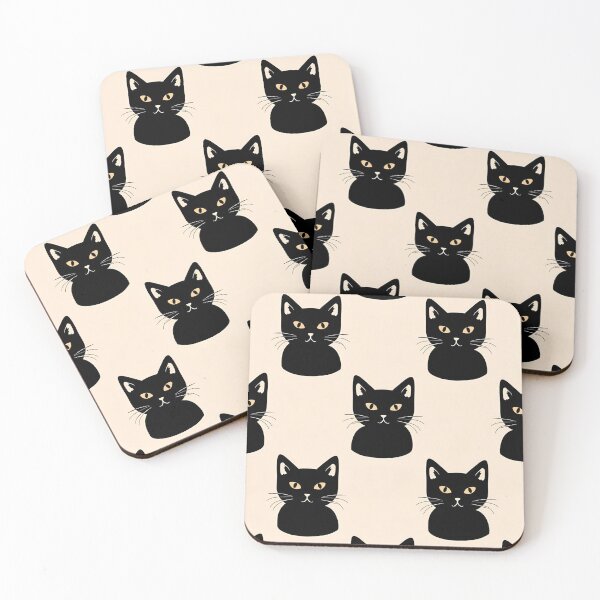 Item preview, Halloween Black Cats designed and sold by PatronesKawai.
