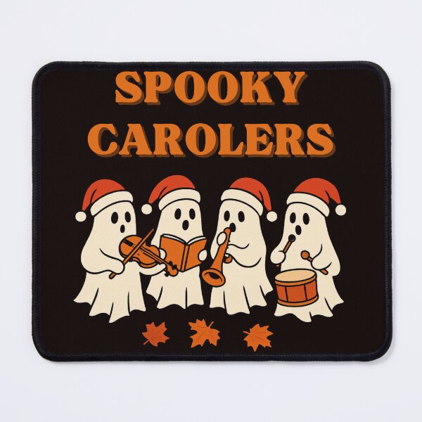 Item preview, Spooky Carolers Haunted Holiday Singing Shirt designed and sold by MojNetSerwis WWK.