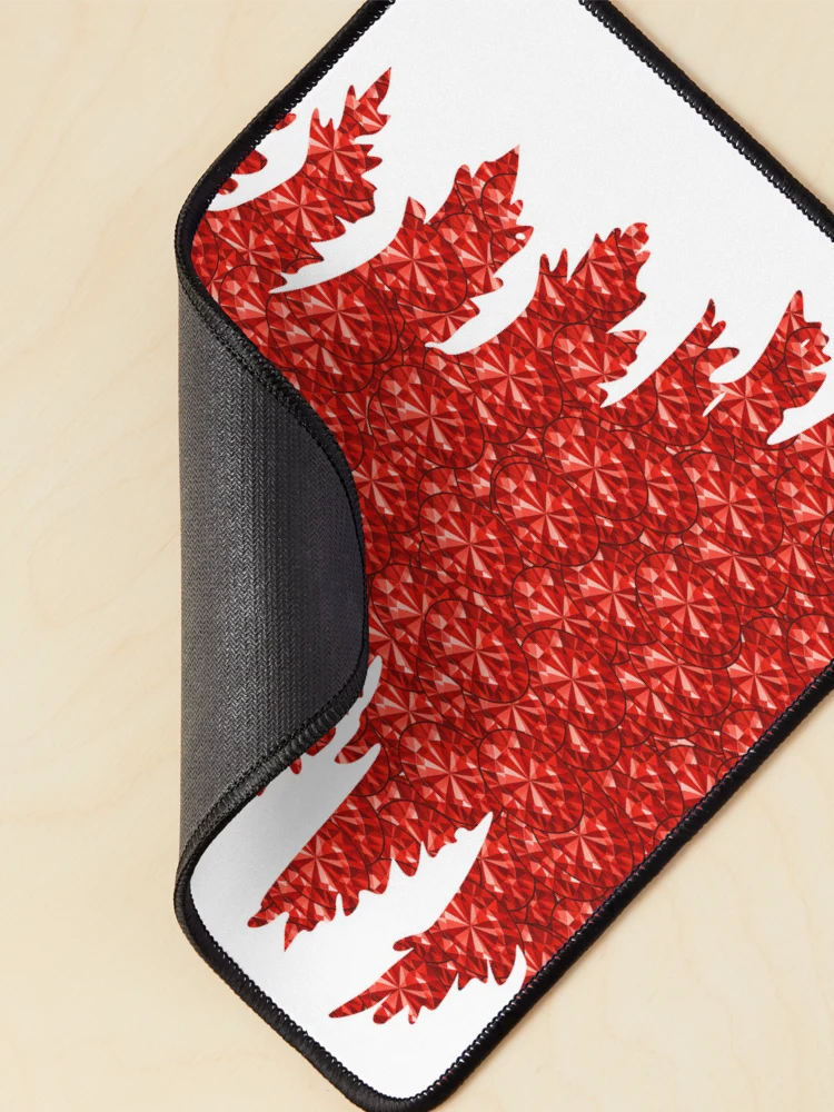 Thumbnail 2 of 5, Mouse Pad, Red Rhinestone Tree designed and sold by TheIconSmith.