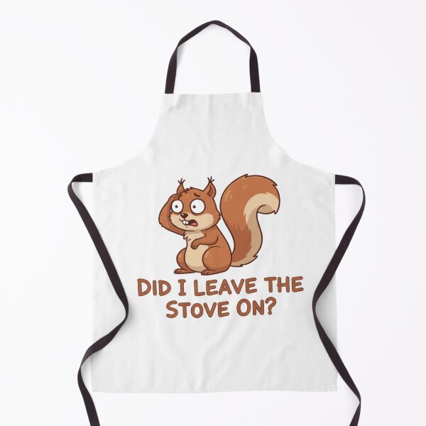 Item preview, Anxious Squirrel: Did I Leave The Stove On designed and sold by LaElee.