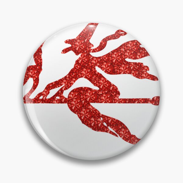 Item preview, Red Rhinestone  Witch On A Broom Stick designed and sold by TheIconSmith.