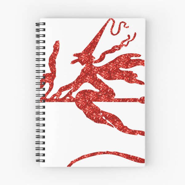 Item preview, Red Rhinestone  Witch On A Broom Stick designed and sold by TheIconSmith.