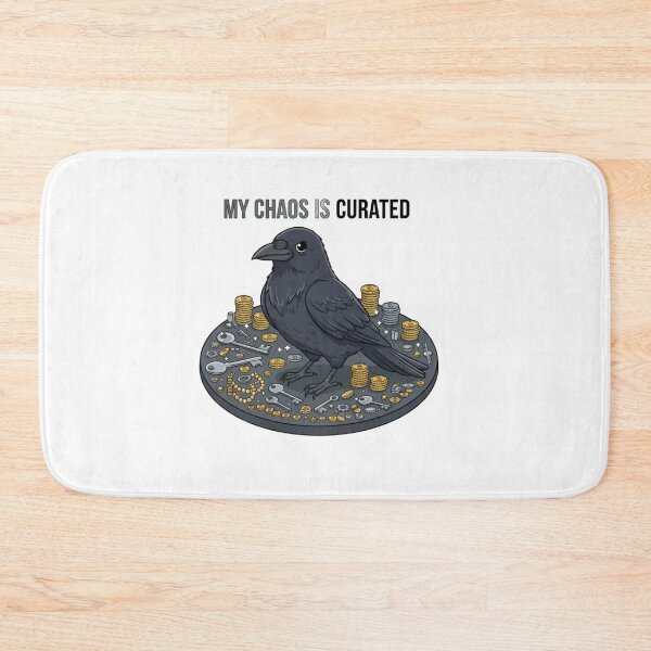 Item preview, Organized Crow: My Chaos Is Curated designed and sold by LaElee.