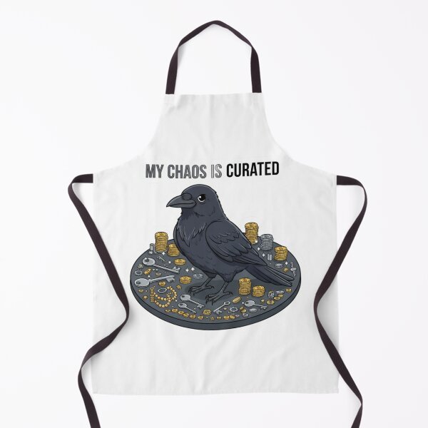 Item preview, Organized Crow: My Chaos Is Curated designed and sold by LaElee.