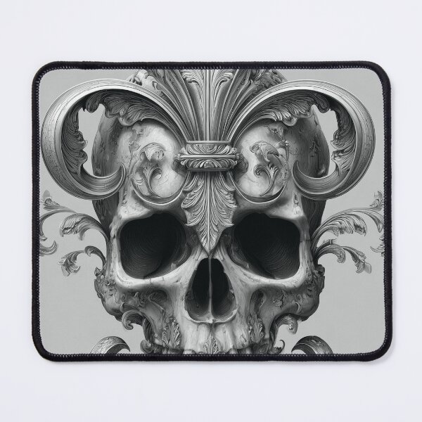 Item preview, Skull Fleur De Lis designed and sold by MatrixTattoo.