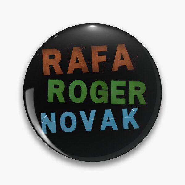 Item preview, Tennis Big Three - Tennis Legends Rafa Roger Novak  	 designed and sold by odbrwuredet45.