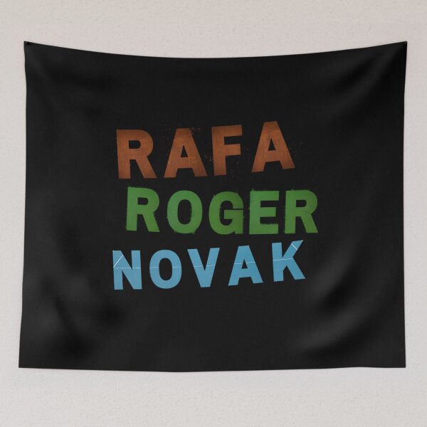 Item preview, Tennis Big Three - Tennis Legends Rafa Roger Novak  	 designed and sold by odbrwuredet45.