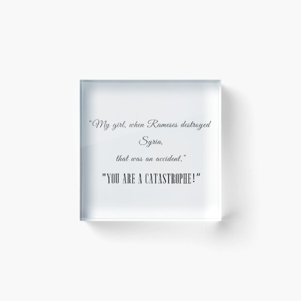 Item preview, The Mummy Quote designed and sold by AnnabethQuinn.