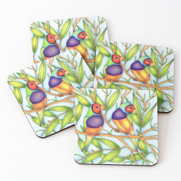 Item preview, Rainbow Finch designed and sold by Christina Plumb.
