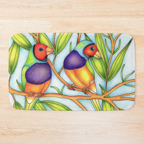 Item preview, Rainbow Finch designed and sold by Christina Plumb.